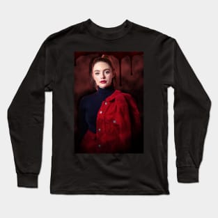 Danielle Rose Russell - Hope Mikaelson - Blood Red Long Sleeve T-Shirt